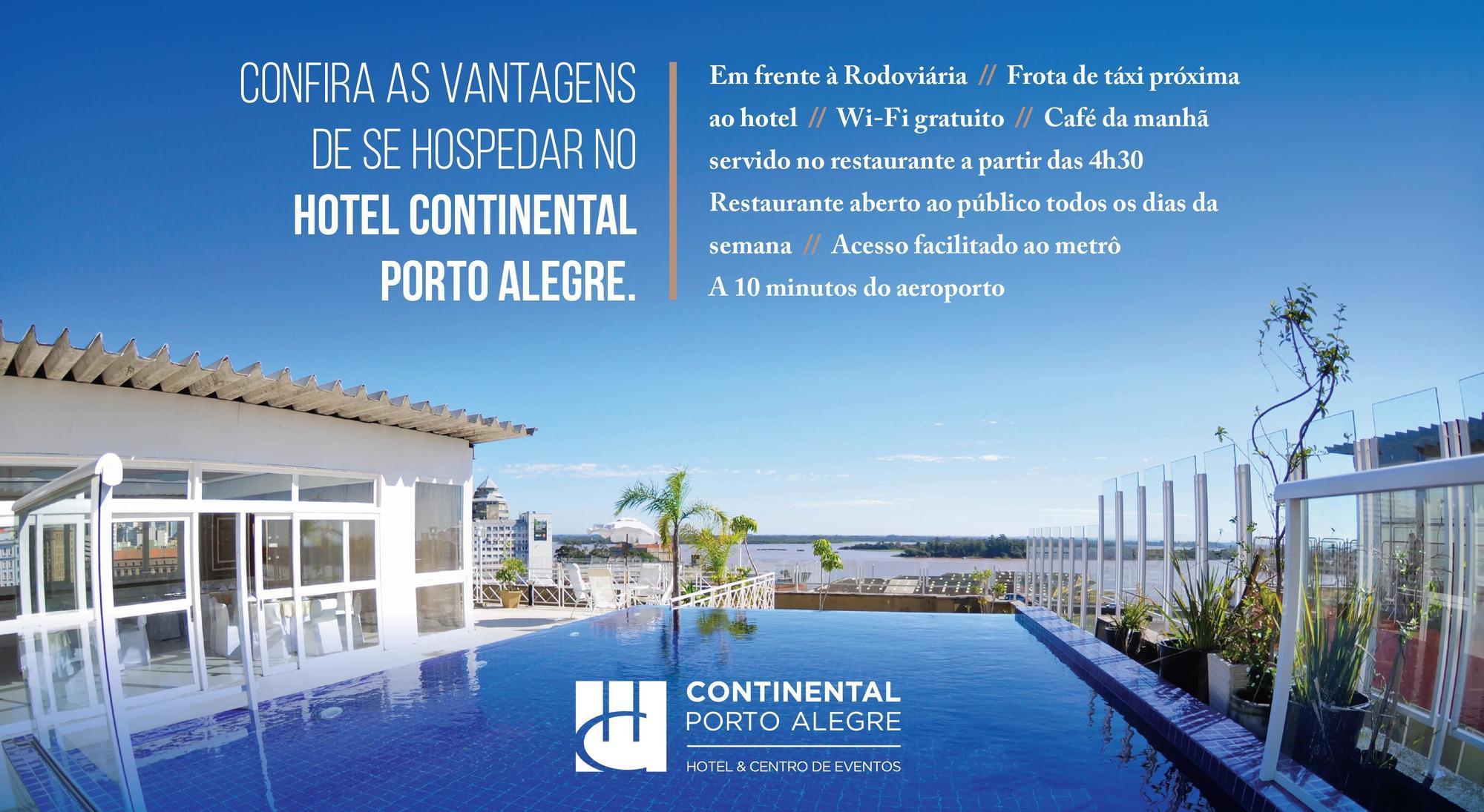 Hotel Continental Porto Alegre E Centro De Eventos Exterior photo